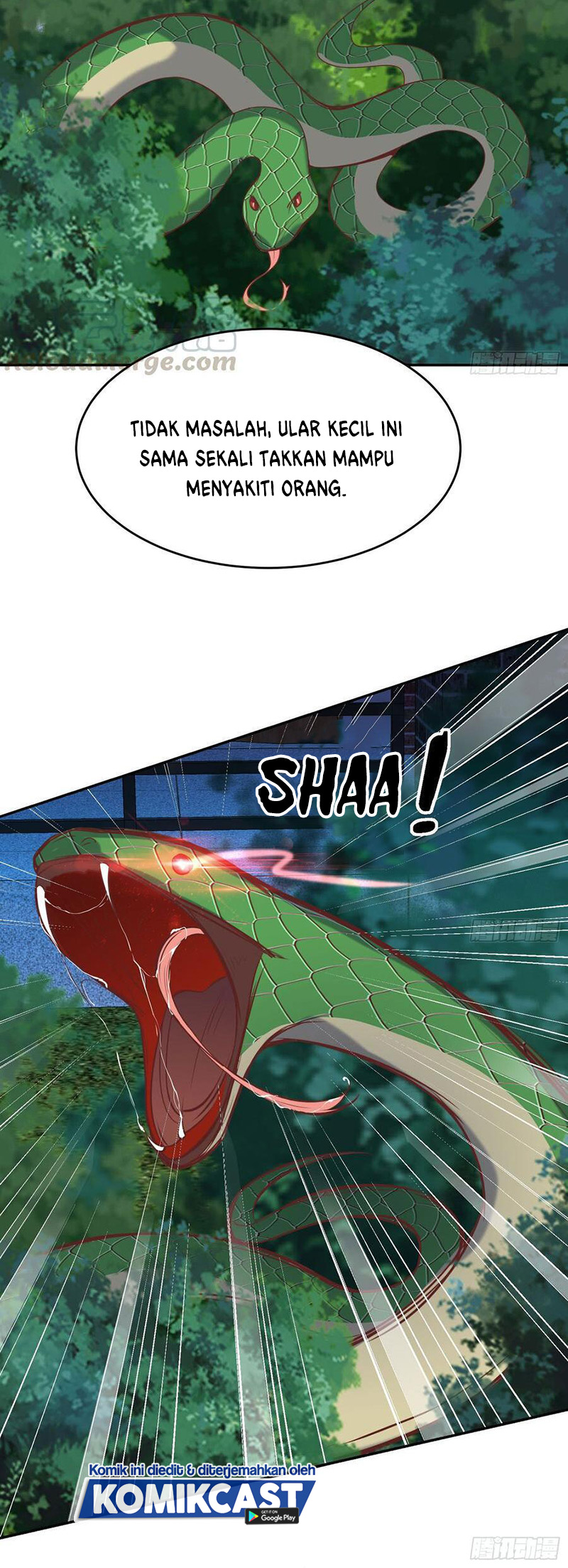 Carrying The Goddess Along Chapter 58 Gambar 5